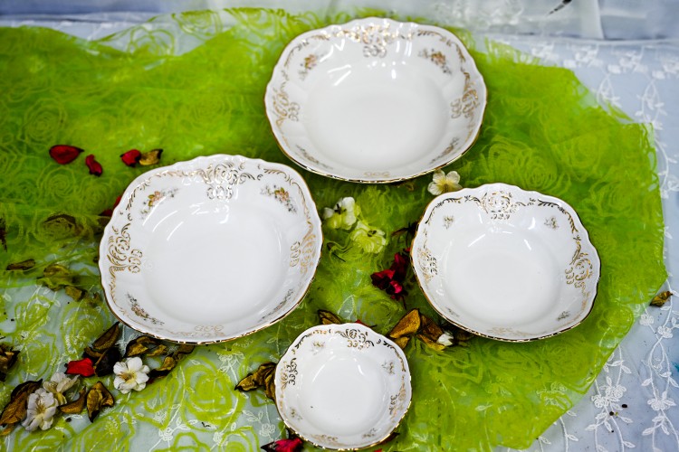 פרח ורוד -פלטות בגדלים שונים