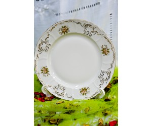 פרח נרקיס - סט 18 צלחות