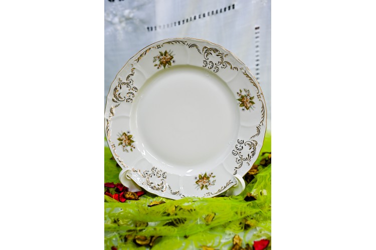 פרח נרקיס - סט 18 צלחות