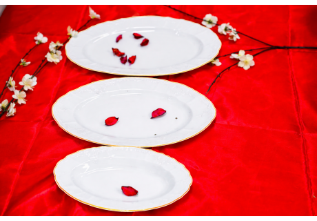 פס זהב לבן - פלטות הגשה