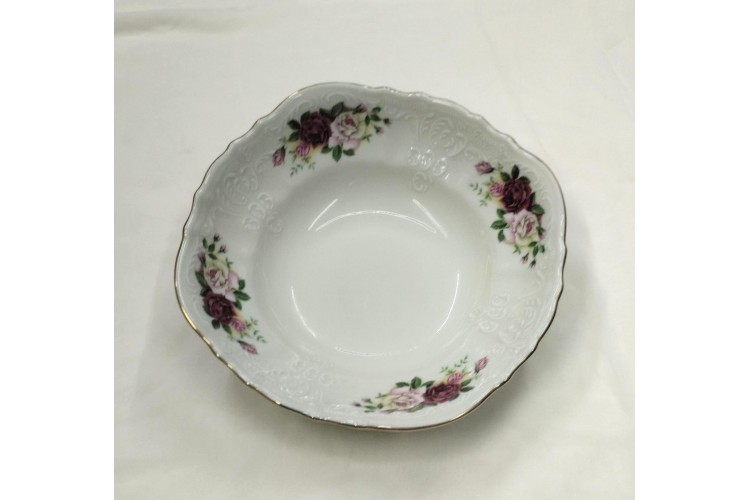 שושנה אדומה - קערה 19 ס"מ