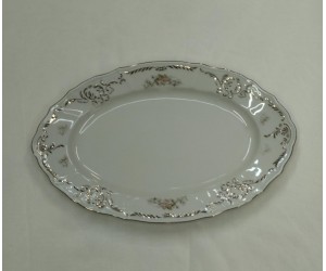 שושנת החוחים - פלטות הגשה אובל 24 ס"מ עמוק