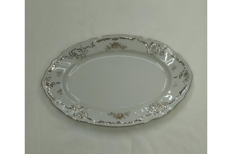 שושנת החוחים - פלטות הגשה אובל 24 ס"מ עמוק