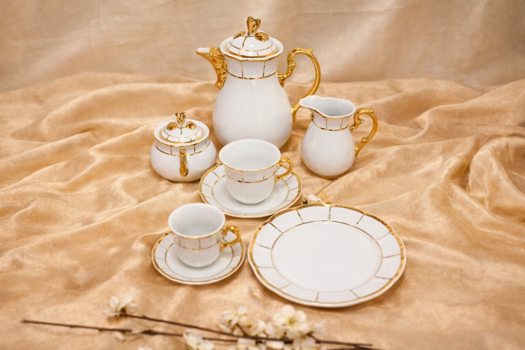 מנואת - סט קפה ותה