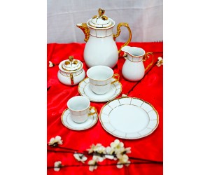 מנואת - סט קפה ותה