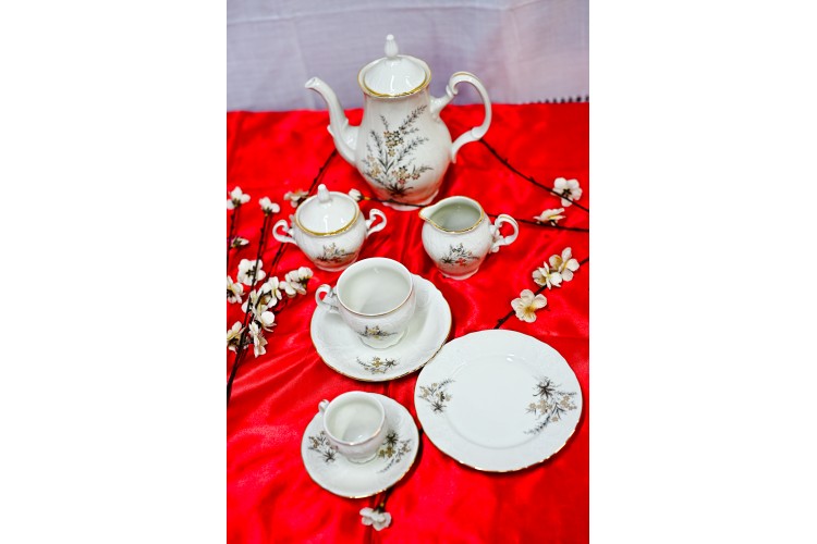 שיבולת זהב -סט קפה ותה