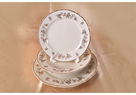 פרח זהב - 18 צלחות