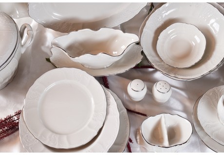 לבן כסף - סט מהודר