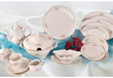 פרח צהוב - סט אוכל